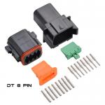 DT automotive connectors 2 3 4 6 8 12 way